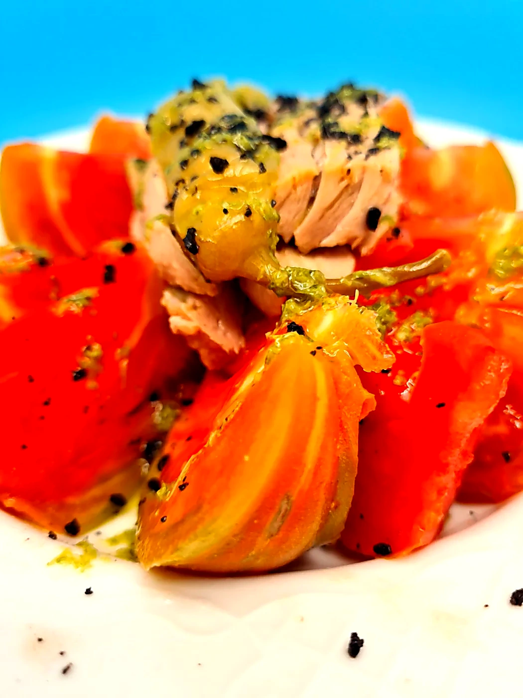 Tomate del Perelló con ventresca